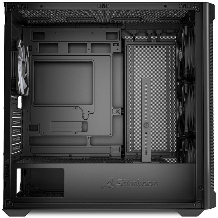 Sharkoon MK4W RGB Micro-ATX Caja PC | Negro con Panel Lateral de Cristal y Ventiladores RGB 4 Sharkoon MK4W RGB Micro-ATX Caja PC | Negro con Panel Lateral de Cristal y Ventiladores RGB 4