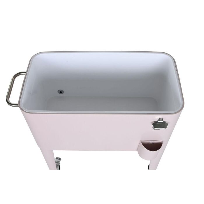 Nevera Terraza Y Jardin DKD Home Decor Rosa 43 x 80 x 74 cm 6 Nevera Terraza Y Jardin DKD Home Decor Rosa 43 x 80 x 74 cm 6