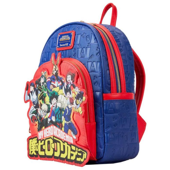 Mochila Group Debossed Logo My Hero Academia Loungefly 26cm 1