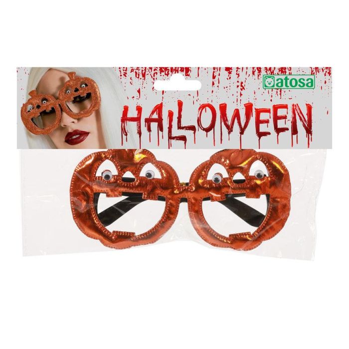 Gafas De Calabaza Naranja Para Halloween 1