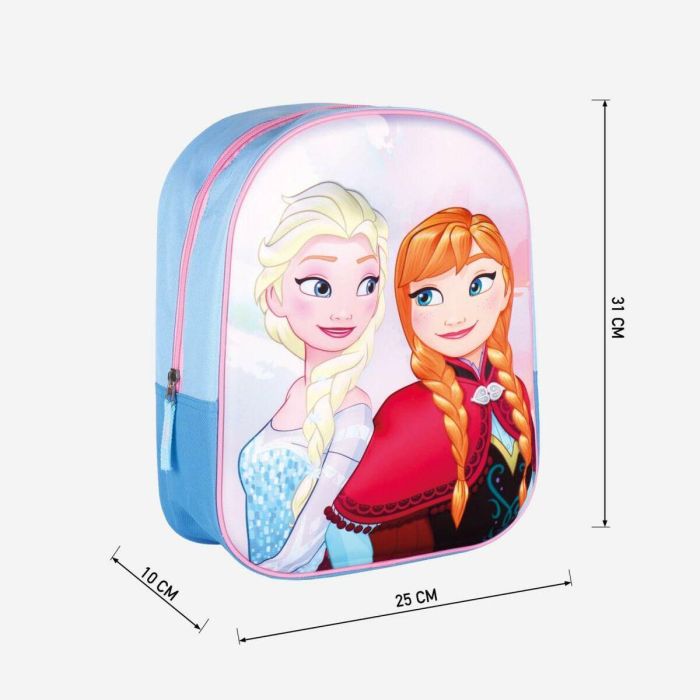 Mochila infantil 3D frozen 6