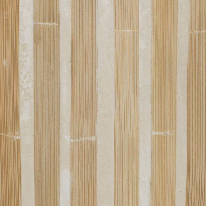 Portavelas Beige Bambú Madera MDF 10,5 x 10,5 x 21 cm 2