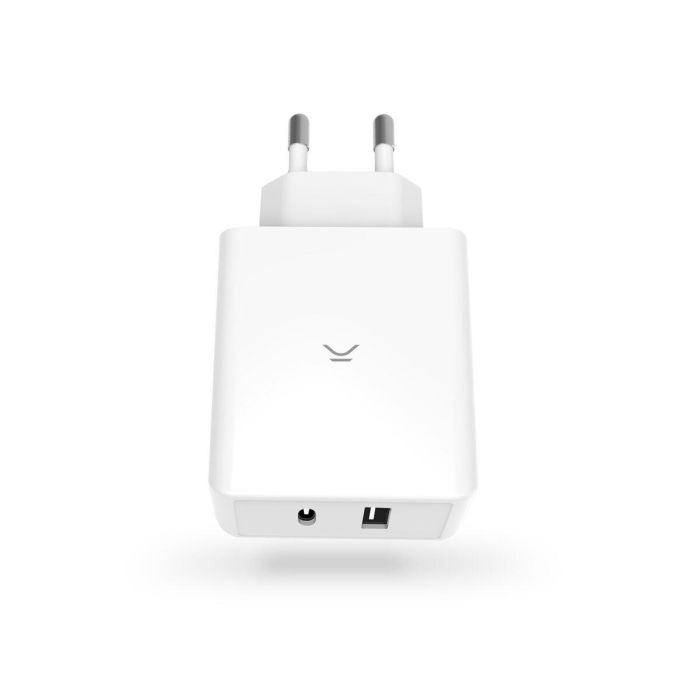 Cargador de Pared KSIX Blanco 45 W 4 Cargador de Pared KSIX Blanco 45 W 4