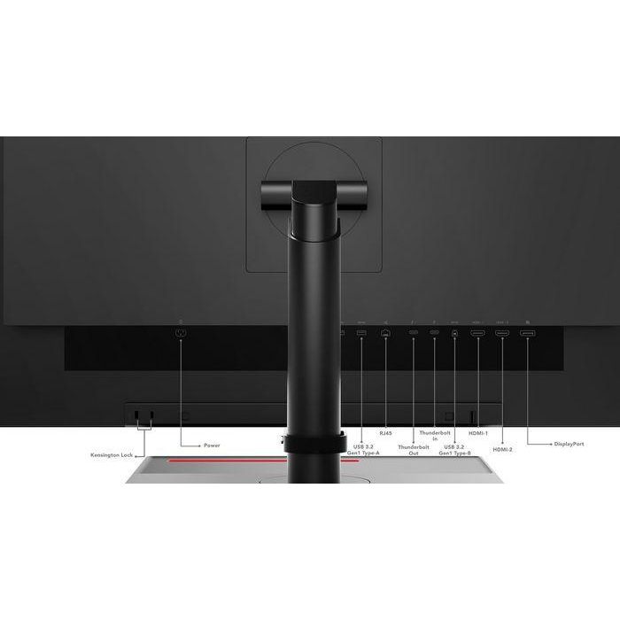 Lenovo P27u-20 Monitor 27" 4K UHD (3840x2160) IPS VESA DisplayHDR 400, DCI-P3, Adobe RGB, Thunderbolt 4, KVM 12