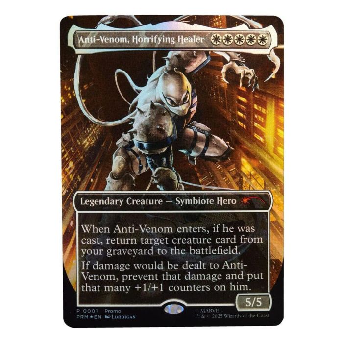 Figura Agent Anti-Venom Magic The Gathering Spider-Man Marvel 15cm 4