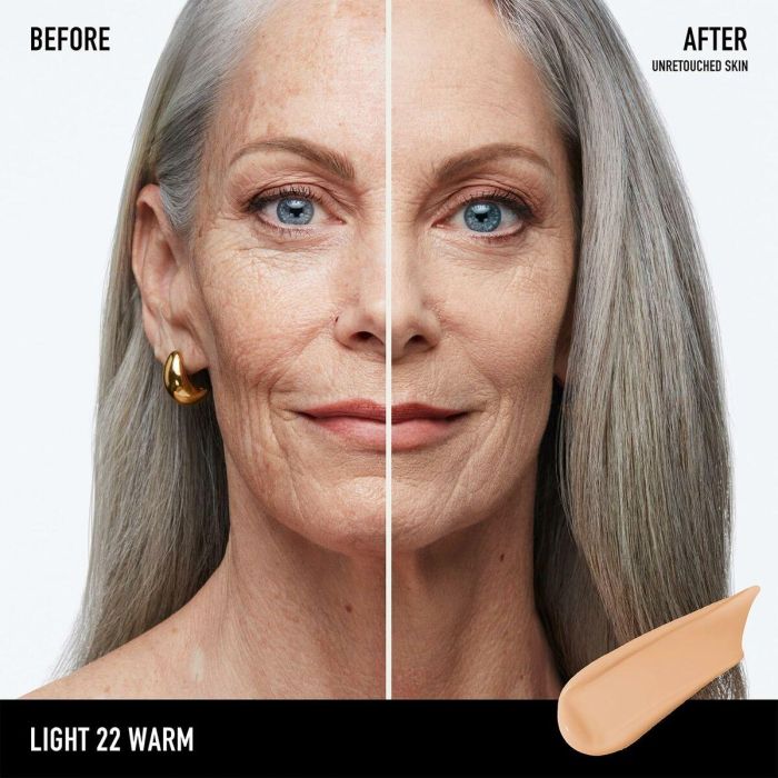 Bare Minerals BAREPRO 24HR WEAR Fondo de Maquillaje Líquido Mate SPF20 #Light 22 Warm 30 ml 4