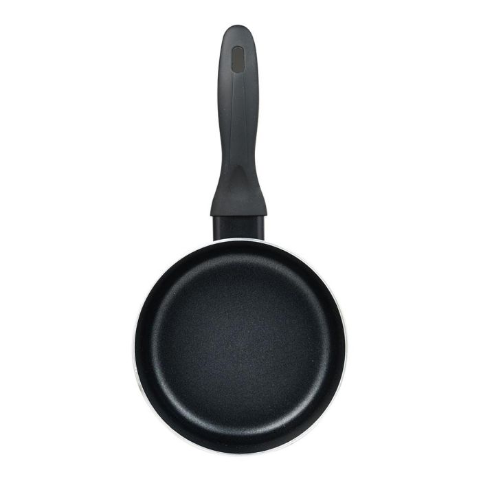 Cazo de aluminio prensado con tapa, inducción, experto ø16 x 8 cm 2 Cazo de aluminio prensado con tapa, inducción, experto ø16 x 8 cm 2