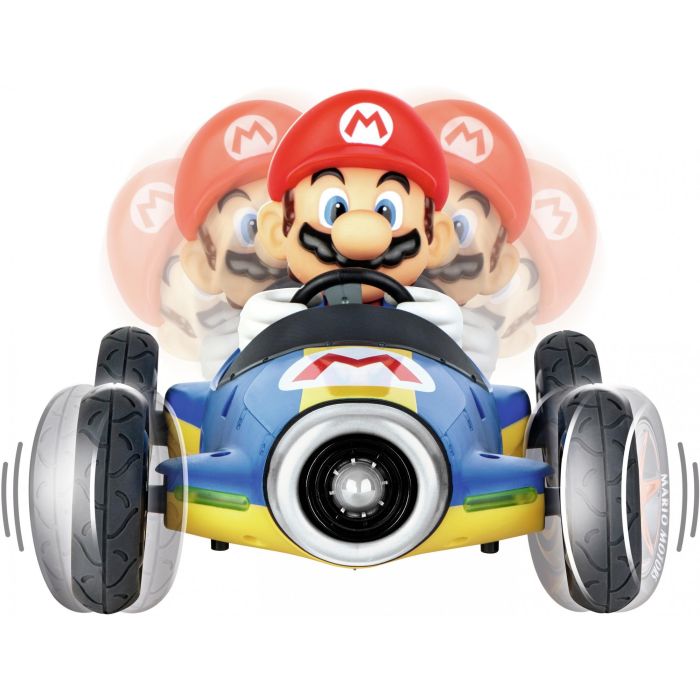 Carrera 181066 Coche Radio Control Mario Kart 8 Mach 8 Escala 1:18 Azul y Amarillo, Inclinación Dinámica, 9 km/h, +6 años 3 Carrera 181066 Coche Radio Control Mario Kart 8 Mach 8 Escala 1:18 Azul y Amarillo, Inclinación Dinámica, 9 km/h, +6 años 3
