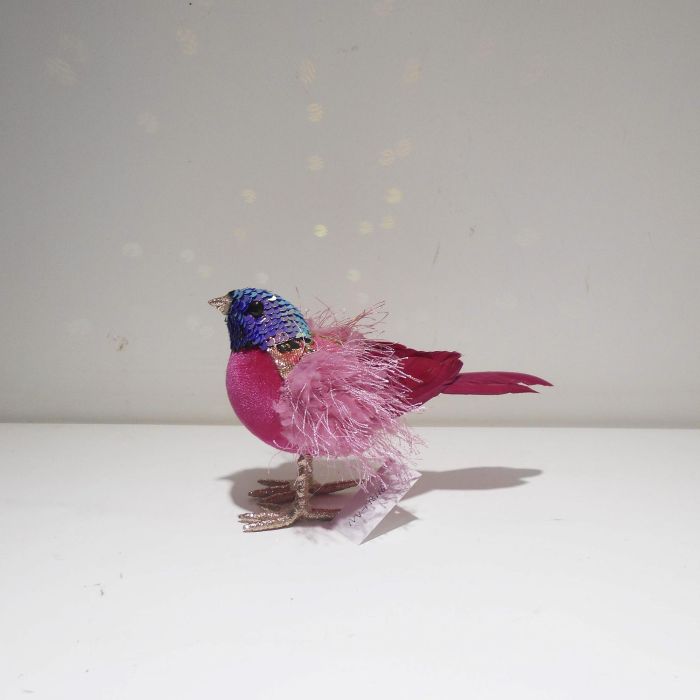 DKD Home Decor Figura Navidad Pájaro Moderna Rosa Fucsia Poliéster 8x13x18 cm Pack 3 Unidades Surtido Aleatorio 2 DKD Home Decor Figura Navidad Pájaro Moderna Rosa Fucsia Poliéster 8x13x18 cm Pack 3 Unidades Surtido Aleatorio 2