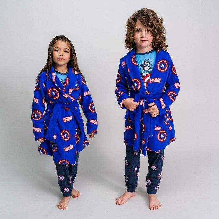 Batín Infantil Marvel 30 1 30 Azul 1 Batín Infantil Marvel 30 1 30 Azul 1