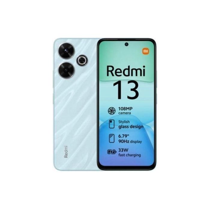 Smartphone Xiaomi Redmi 13 6GB/ 128GB/ 6.79"/ Azul Océano Smartphone Xiaomi Redmi 13 6GB/ 128GB/ 6.79"/ Azul Océano