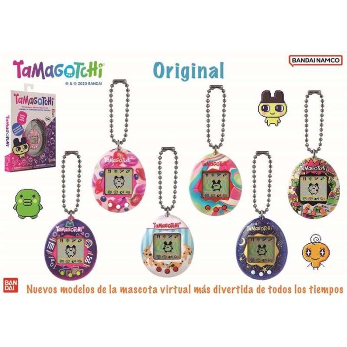 Tamagotchi original 13,97x19,05x2,54 cm - modelos surtidos 6