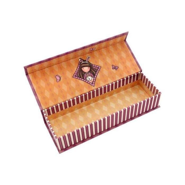 Portatodo Gorjuss Just one second Caja Salmón (20.2 x 4 x 7 cm) 1 Portatodo Gorjuss Just one second Caja Salmón (20.2 x 4 x 7 cm) 1