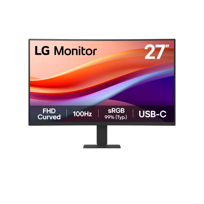 Monitor Curvo LG 27U421A-B 27"/ Full HD/ Negro Monitor Curvo LG 27U421A-B 27"/ Full HD/ Negro