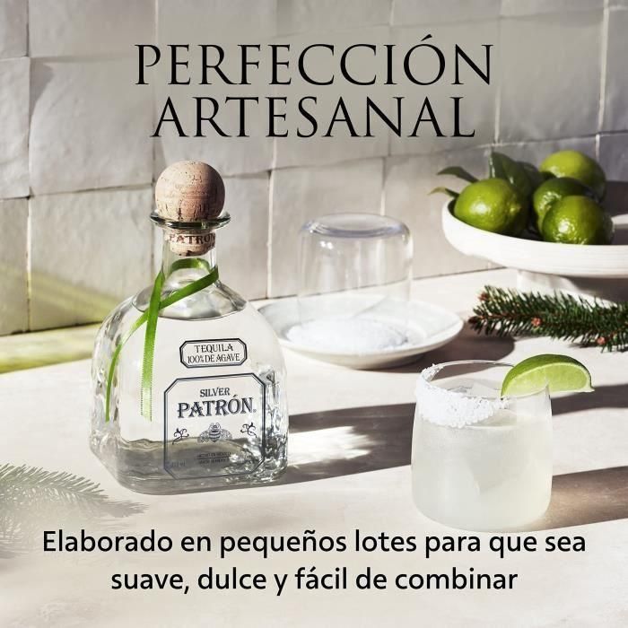 Patrón Silver Tequila 70 cl - 40 ° 5