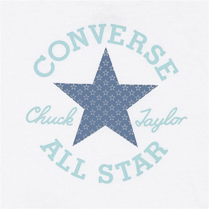 Conjunto de Ropa Converse Cnvg Boxy Tee Azul 2