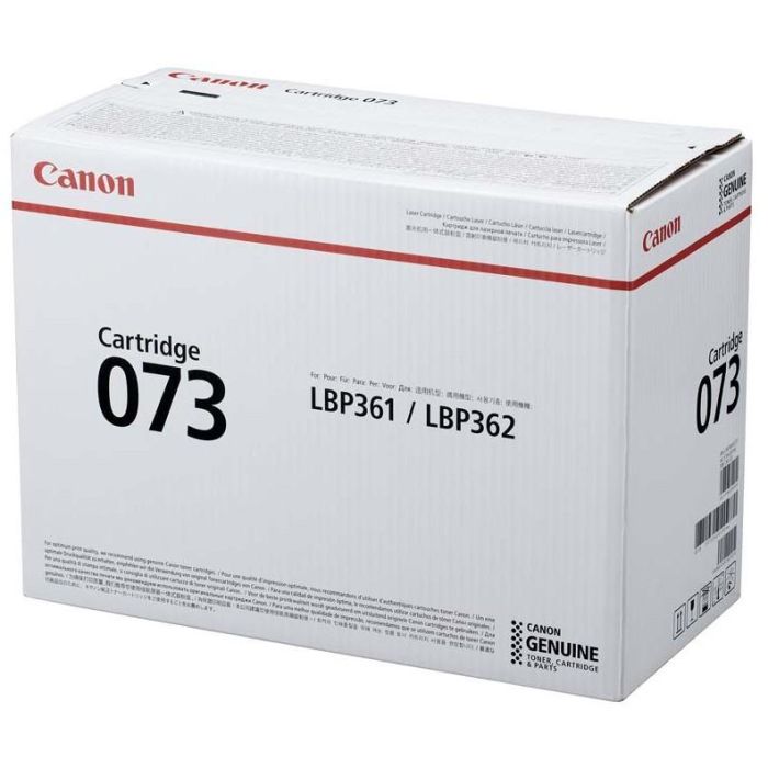 Canon 073 Tóner Negro, 27 000 páginas, original para i-SENSYS LBP361dw