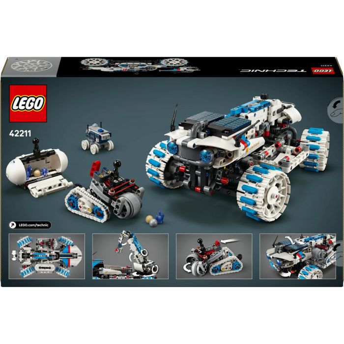 LEGO 42211 Technic Vehículo de Puesto de Avanzada Lunar - Set de construcción para niños de 10 años 10