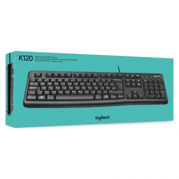 Teclado Logitech K120 Negro 1