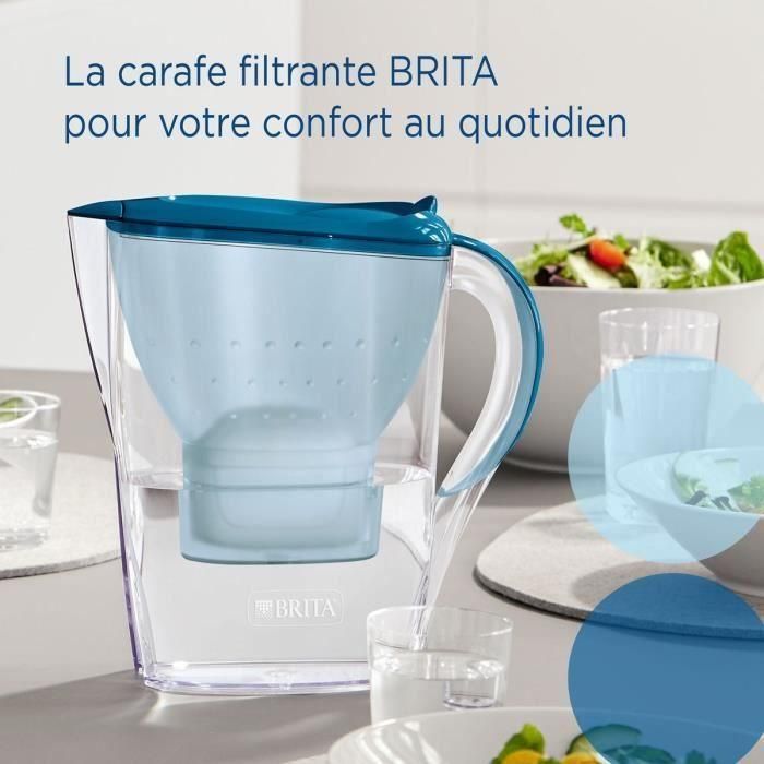 Brita BRI4006387124090 Jarra Filtrante Brita Marella Azul 2.4L + 1 Cartucho Maxtra Pro All-in-1 1 Brita BRI4006387124090 Jarra Filtrante Brita Marella Azul 2.4L + 1 Cartucho Maxtra Pro All-in-1 1