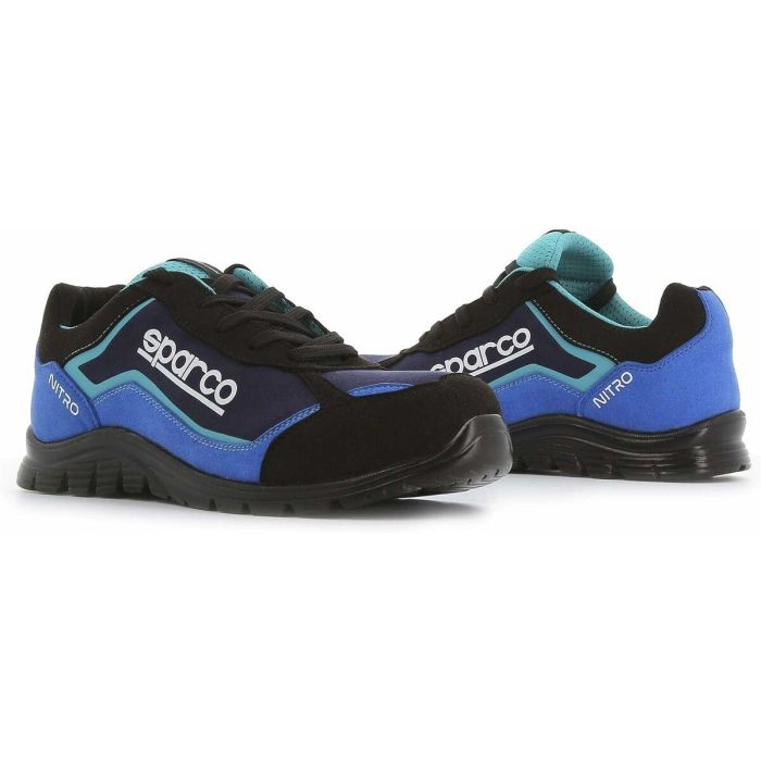 Calzado de Seguridad Sparco Nitro Petter (48) Azul Negro 4