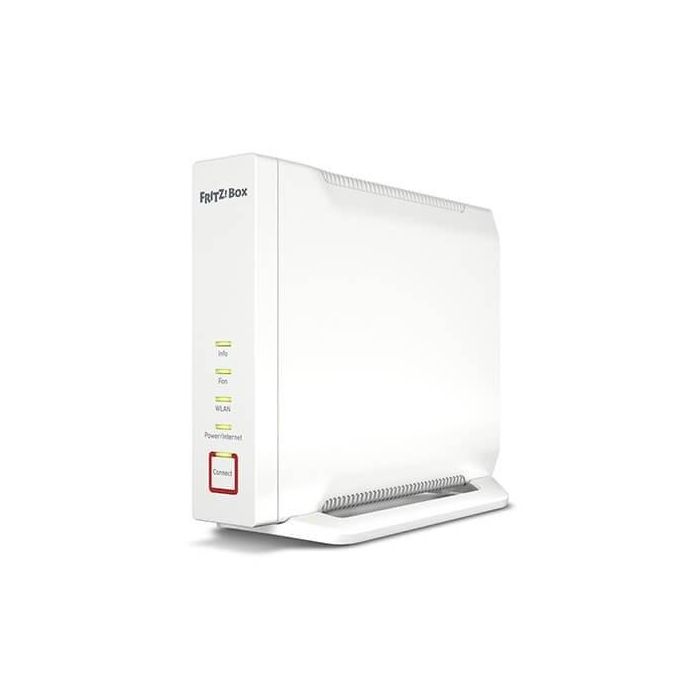 Fritz Router Fritz!Box 4060 WiFi 6 Mesh Tribanda 2400 Mbps + 2400 Mbps 5 GHz y 1200 Mbps 2.4 GHz con VoIP, DECT y NAS Fritz Router Fritz!Box 4060 WiFi 6 Mesh Tribanda 2400 Mbps + 2400 Mbps 5 GHz y 1200 Mbps 2.4 GHz con VoIP, DECT y NAS