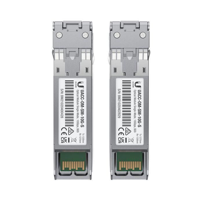 Ubiquiti UACC-OM-SM-10G-S-2 Transceptor Fibra Óptica 10000 Mbit/s LC SFP Paquete 2 Unidades 3