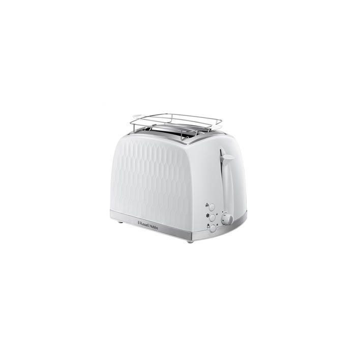 Russell Hobbs 26060-56 Tostador Honeycomb para 2 rebanadas, Blanco Russell Hobbs 26060-56 Tostador Honeycomb para 2 rebanadas, Blanco
