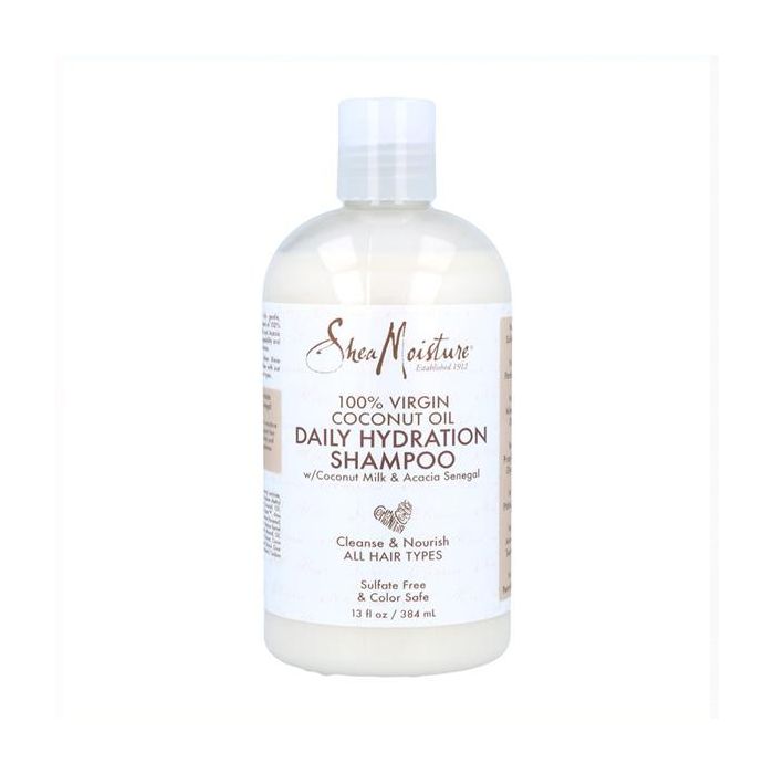Shea Moisture Champú Hidratante con Aceite de Coco Virgen 384 ml - Sin Sulfatos