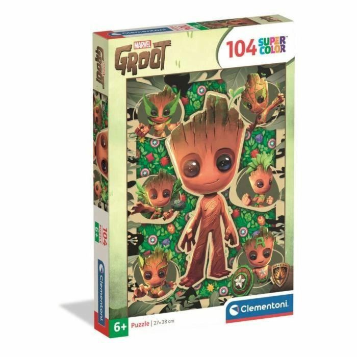 Clementoni CLE8005125250516 Puzzle 104 piezas Marvel Groot Clementoni CLE8005125250516 Puzzle 104 piezas Marvel Groot
