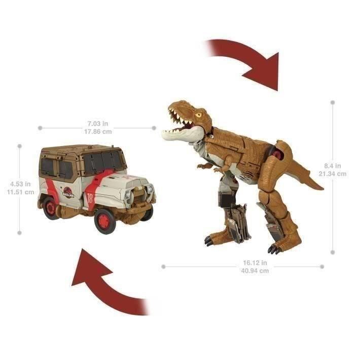 Transformación T.Rex - Fierce - Mattel - Hpd38 - Dinosaurio Jurassic World 5 Transformación T.Rex - Fierce - Mattel - Hpd38 - Dinosaurio Jurassic World 5
