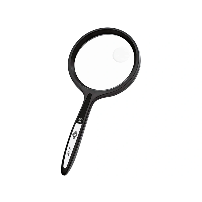 Q-connect Lupa Cristal Bifocal 75 mm Mango Curvo 1