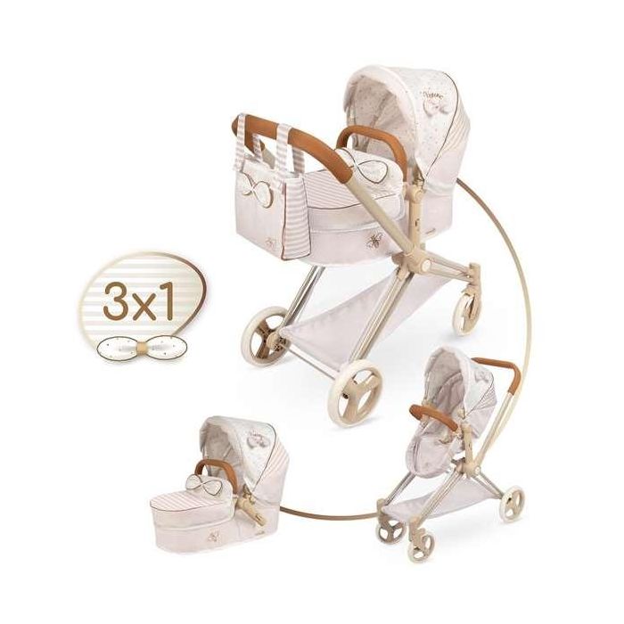 Decuevas Coche de Muñeca 3x1 Plegable Verona 79x65x38 cm para Muñecas hasta 50 cm 4
