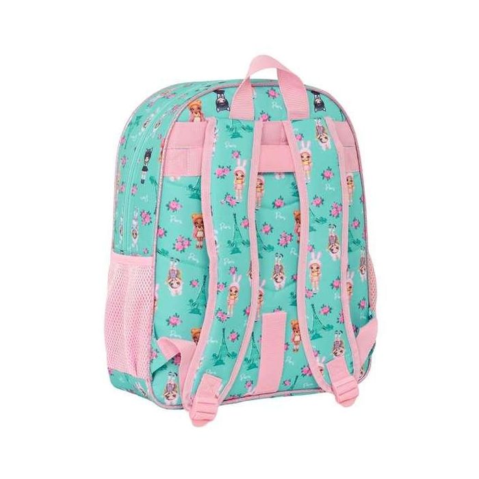 Mochila Escolar Na!Na!Na! Surprise Bunny Rosa Turquesa 32 x 38 x 12 cm 1