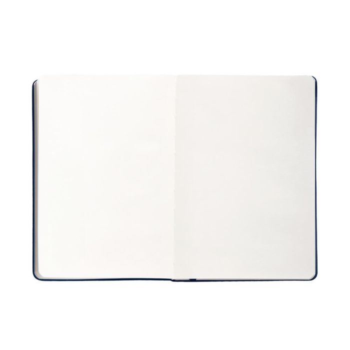 Cuaderno Con Gomilla Antartik Notes Tapa Dura A4 Hojas Lisas Azul Marino 100 Hojas 80 gr Fsc 7