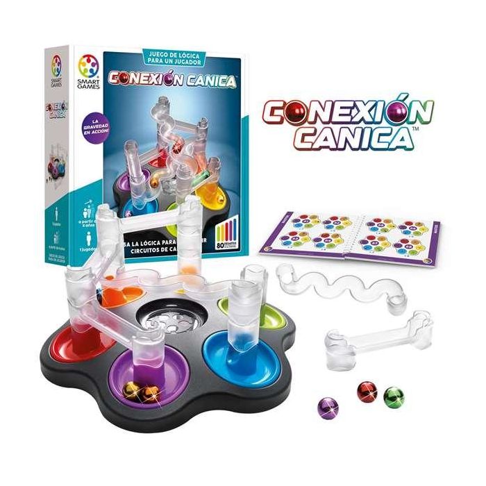Ludilo Conexión Canica - Juego de Lógica para Construir Circuitos de Canicas con 80 Desafíos (en Español) Ludilo Conexión Canica - Juego de Lógica para Construir Circuitos de Canicas con 80 Desafíos (en Español)