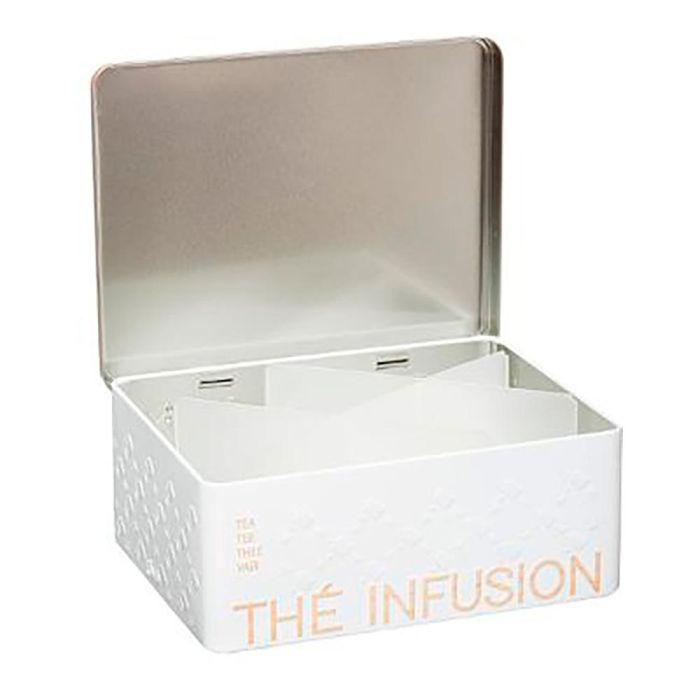 Caja metalica para infusiones para 100 unid. modelo scandi nature 1