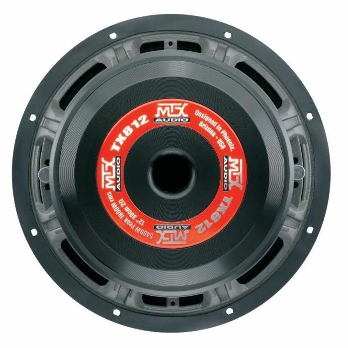 MTX TX615 Subwoofer de Coche 30 cm 2 Ohm 1800W RMS Chasis Aluminio Ultra Reforzado con Imán 250OZ y Carrete de 3 Pulgadas 1