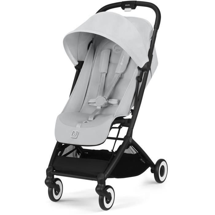 Cybex Gold CYB4063846512911 - Cochecito ultracompacto y cómodo ORFEO de 4 ruedas, Gris Niebla 4