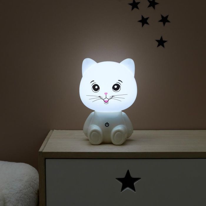 Luz Quitamiedo Gato Usb Home Deco Kids 1