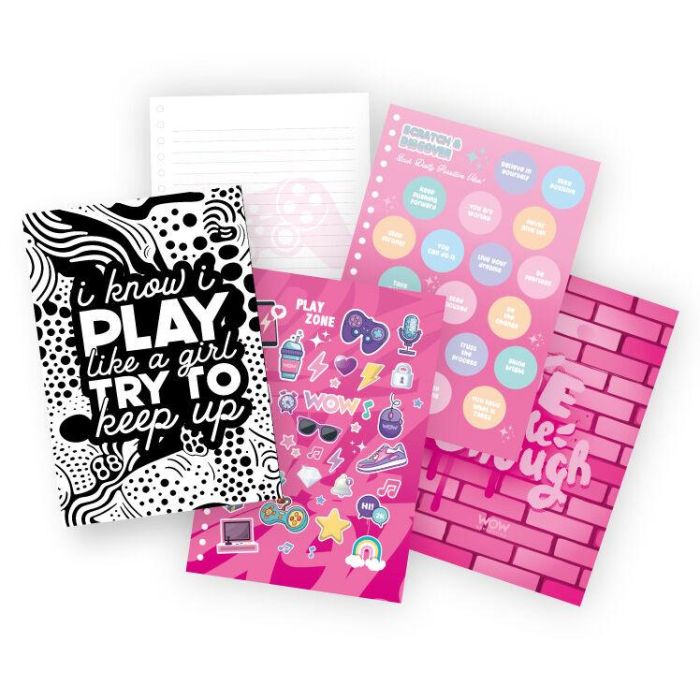 Cuaderno A5 Gamer Valentina Wow Generation 1 Cuaderno A5 Gamer Valentina Wow Generation 1