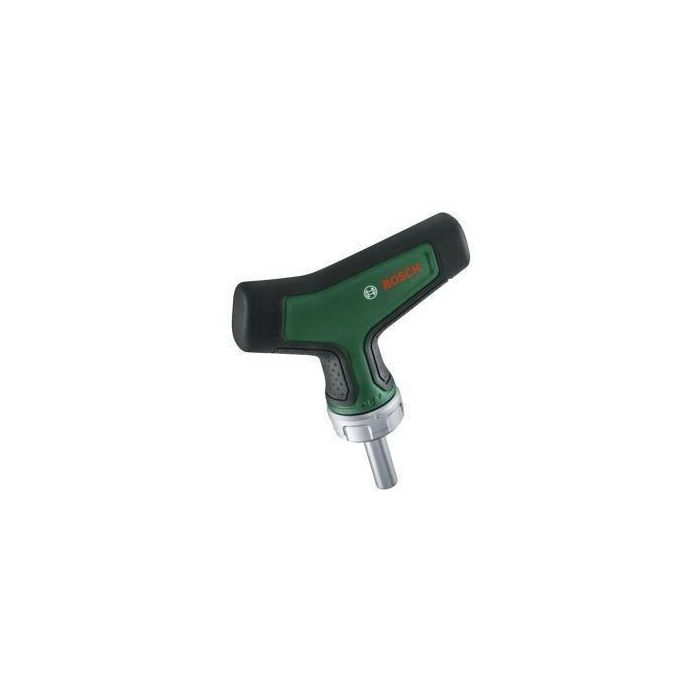 Bosch BOS4053423255041 Destornillador de Trinquete con Mango en T, 36 Dientes, Soporte Magnético 1/4", Empuñadura Suave