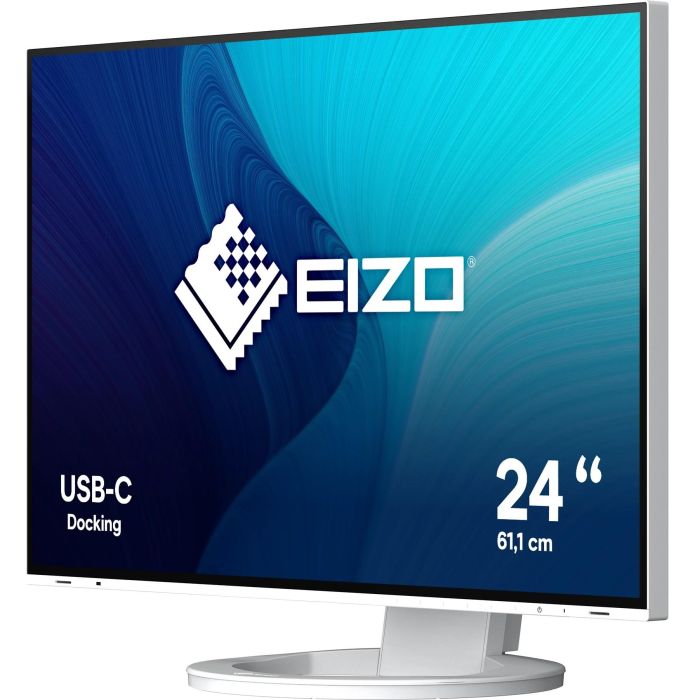 EIZO EV2485-WT Monitor 24.1" IPS WUXGA (1920x1200) con USB-C, HDMI, DisplayPort, Altavoces, Color Blanco 1 EIZO EV2485-WT Monitor 24.1" IPS WUXGA (1920x1200) con USB-C, HDMI, DisplayPort, Altavoces, Color Blanco 1