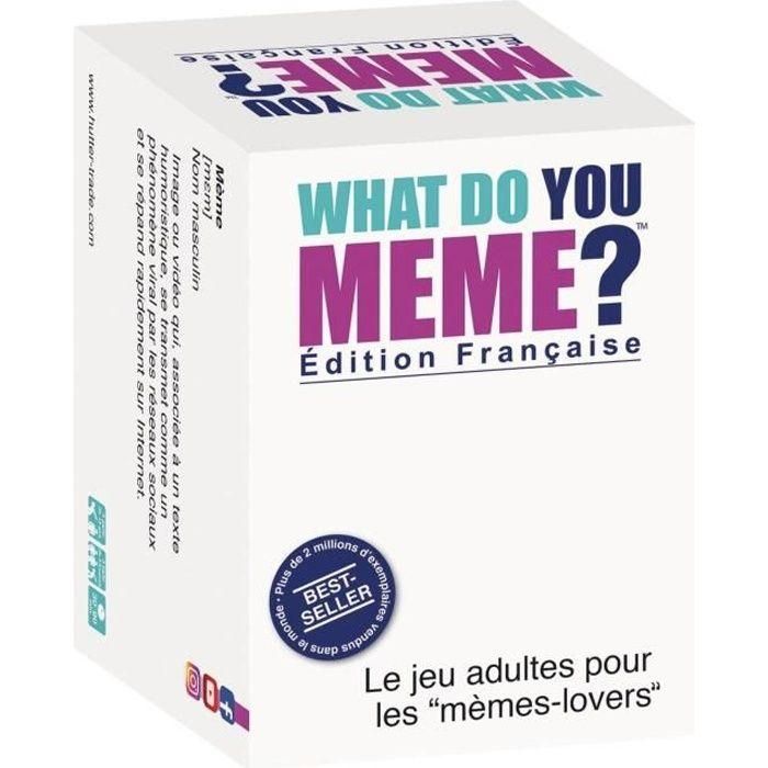 Megableu Juego de ambiente ¿Qué MISMO? Edición francesa – Crea los memes más divertidos con texto e imágenes Megableu Juego de ambiente ¿Qué MISMO? Edición francesa – Crea los memes más divertidos con texto e imágenes
