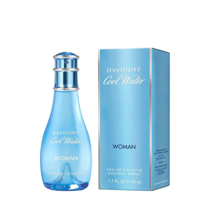Davidoff Cool Water Woman Eau de Toilette 50 ml Vaporizador. Perfume Femenino Floral Acuático. Aroma Fresco y Sensual para Mujer. 2 Davidoff Cool Water Woman Eau de Toilette 50 ml Vaporizador. Perfume Femenino Floral Acuático. Aroma Fresco y Sensual para Mujer. 2