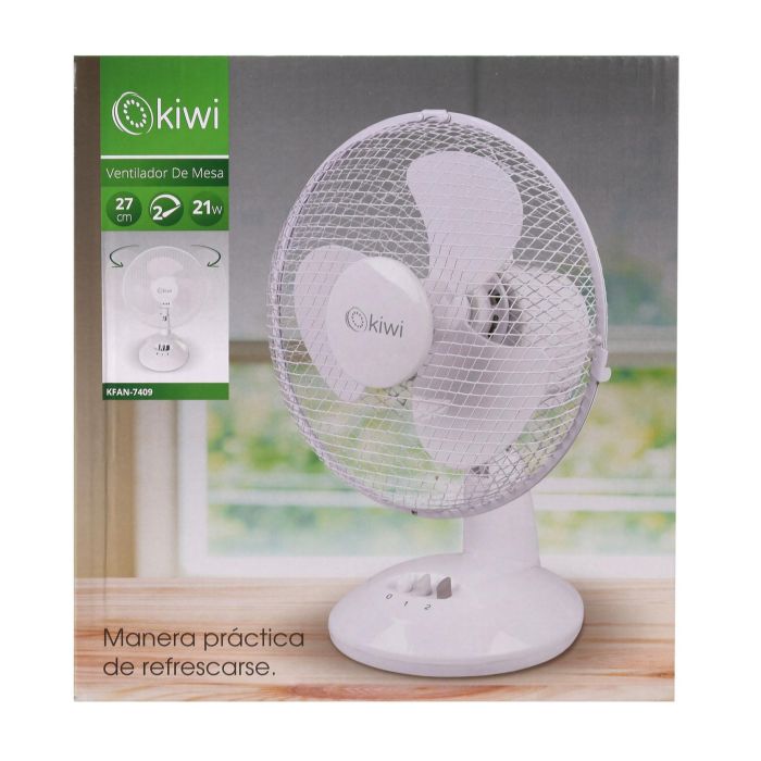 Ventilador Inde 27 cm 2 velocidades - 21W (4 Unidades) 1 Ventilador Inde 27 cm 2 velocidades - 21W (4 Unidades) 1