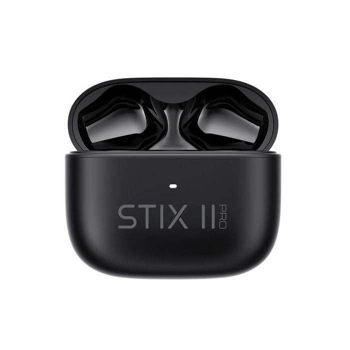 Veho STIX II Pro Auriculares Inalámbricos Verdaderos con Cancelación de Ruido Activa ANC, Bluetooth 5.3 y Resistencia IPX4 - Negro Carbón 5