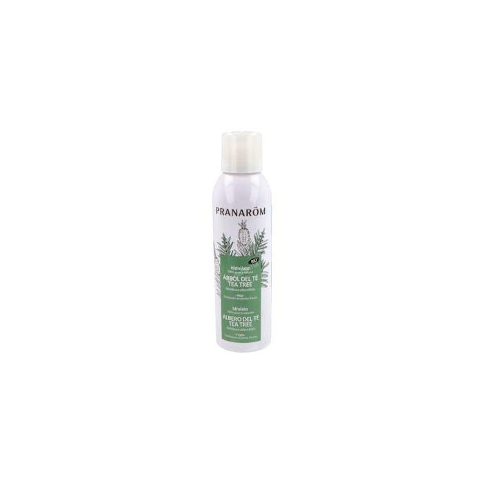 PRANAROM Hidrolato Árbol del Té Bio en Spray 150ml - Sanea y Limpia Pieles Grasas y con Imperfecciones