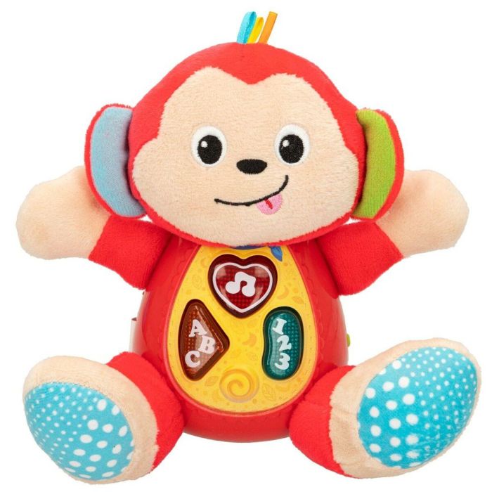 Peluche con Sonido Winfun Mono 18 x 20,5 x 12,5 cm (6 Unidades) 6