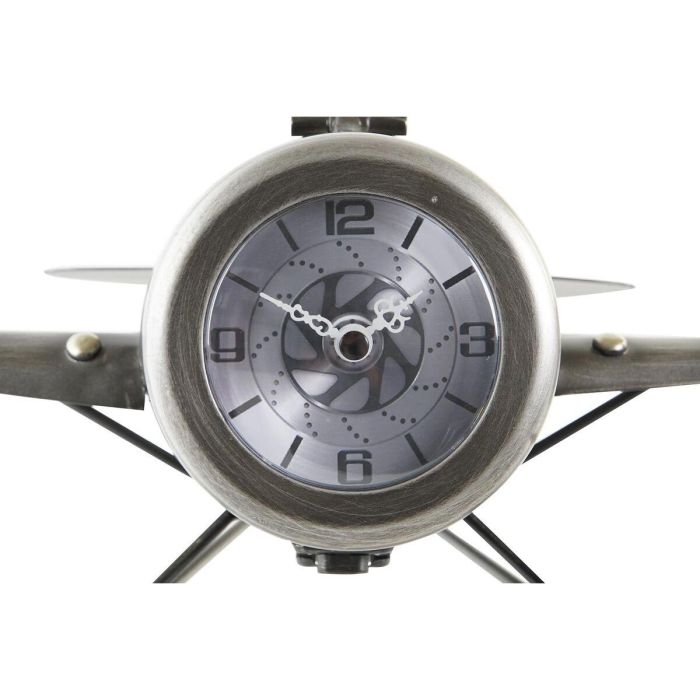 Reloj Sobremesa Loft DKD Home Decor Dorado Plateado 23 x 14 x 42 cm (2 Unidades) 4 Reloj Sobremesa Loft DKD Home Decor Dorado Plateado 23 x 14 x 42 cm (2 Unidades) 4